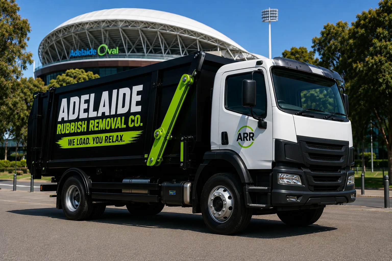 Adelaide Rubbish Removal Co truck — fast local rubbish removal across Adelaide
